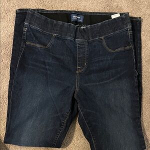 Old Navy Deep Indigo rockstar mid rise pill on Jeans bundle.